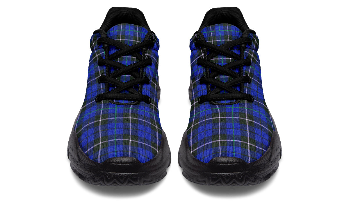 ANTIBrand ChunkySneakers – Blue Tartan