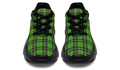 ANTIBrand Chunky Trainers – Green Tartan