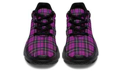ANTIBrand Chunky Trainers – Pink Tartan Plaid