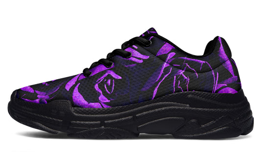 ANTIBrand – Purple Roses Chunky Trainers