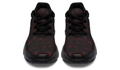 ANTIBrand The Tumbling Blood Skulls Chunky Trainers