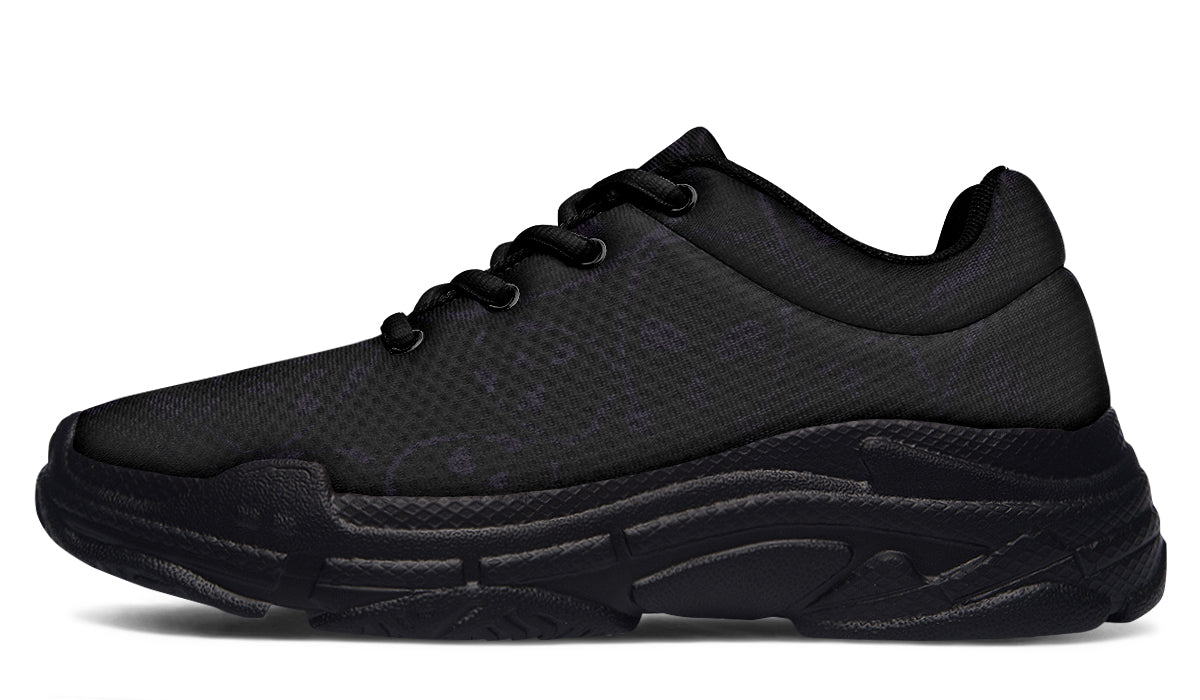 ANTIBrand The Tumbling Skulls of Darkness Chunky Trainers
