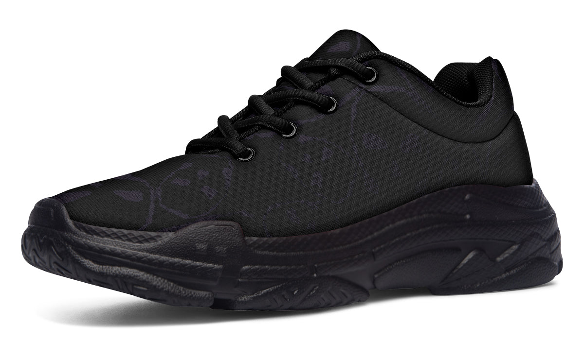 ANTIBrand The Tumbling Skulls of Darkness Chunky Trainers