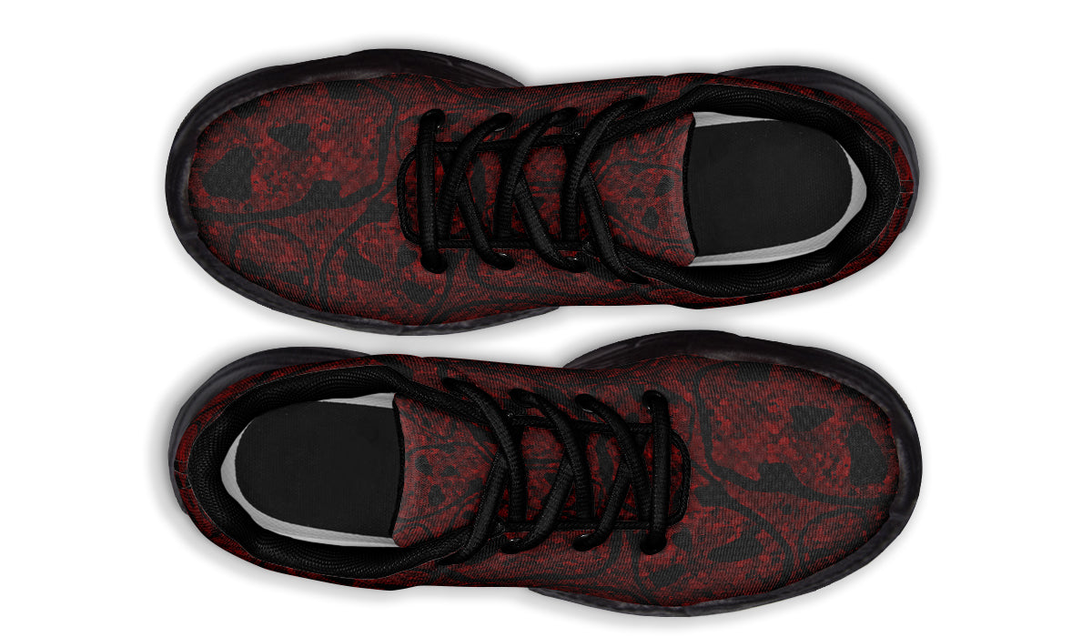 ANTIBrand Sanguine Haze Skulls Chunky Trainers