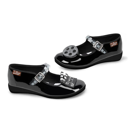 Hot Chocolate Cinema Mary Jane Flats - Kate's Clothing