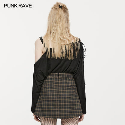 Punk Rave Clothilde Top - Kate's Clothing