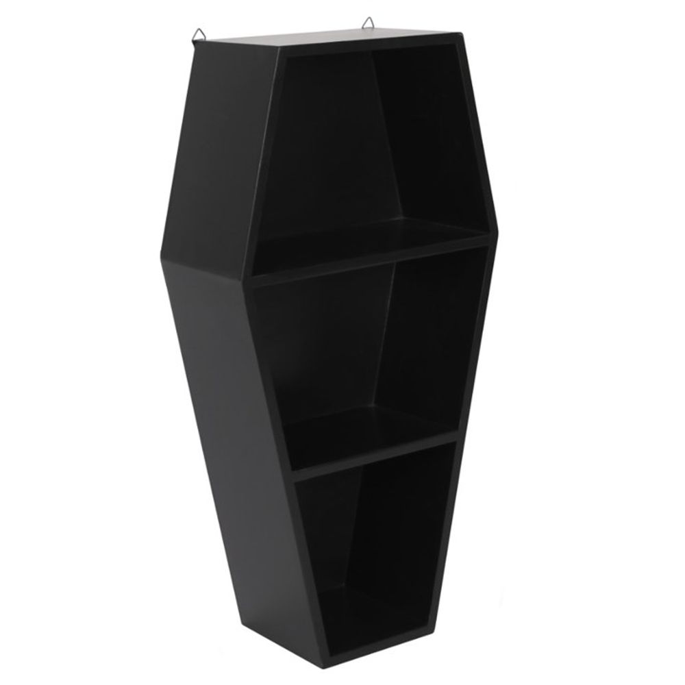 Gothic Gifts Coffin Shelf side view
