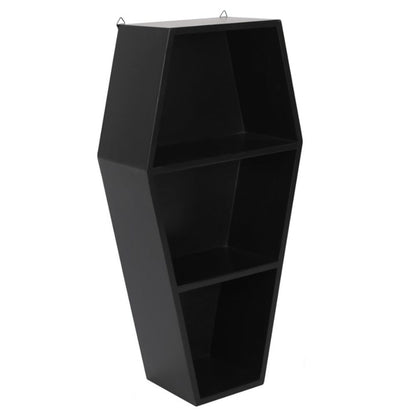 Gothic Gifts Coffin Shelf side view
