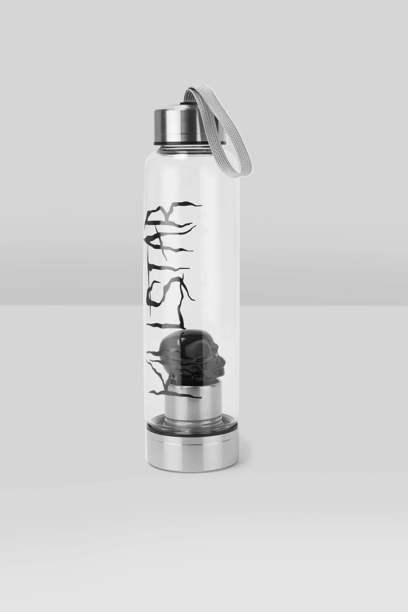 Killstar Crystal Glass Water Bottle - Kate's Clothing