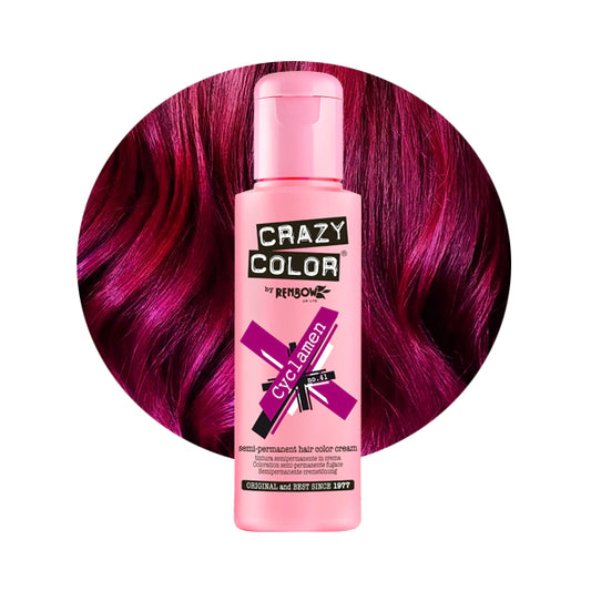 Crazy Colour Semi Permanent Hair Dye - Cyclamen - Kate's Clothing