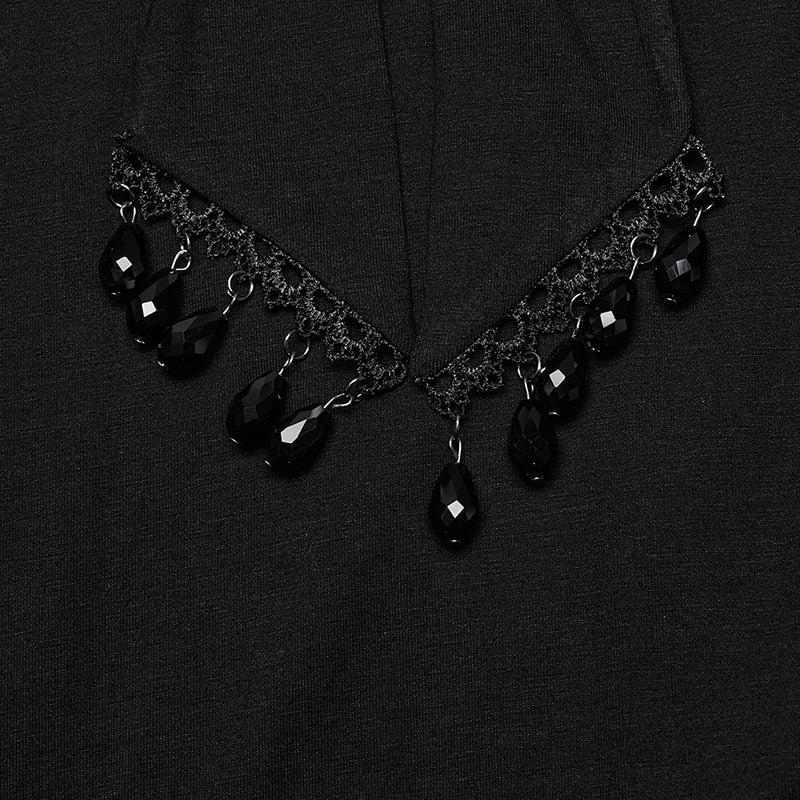 Punk Rave Plus Size Eldora Goth Bat Silhouette Dress