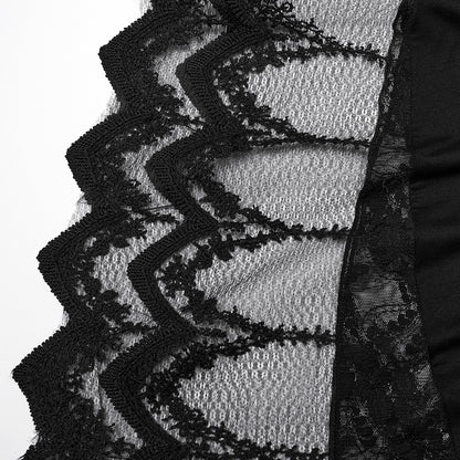 Punk Rave Plus Size Eldora Goth Bat Silhouette Dress