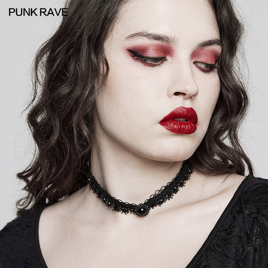 Punk Rave Safara Choker Necklace - Kate's Clothing