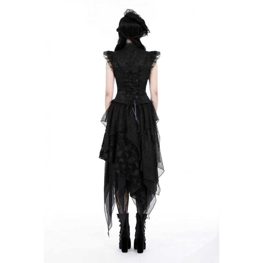 Dark In Love Lilita Top back view - Kate's Clothing