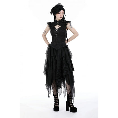 Dark In Love Lilita Top on a model - Kate's Clothing