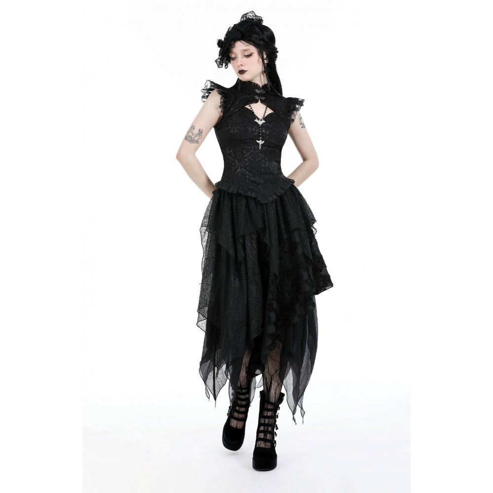 Dark In Love Lilita Top front view- Kate's Clothing