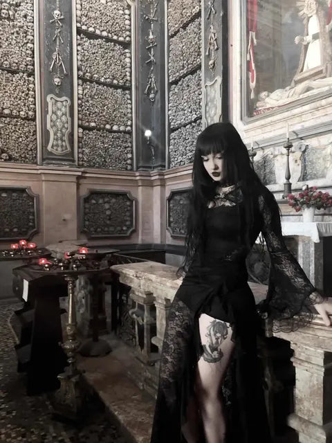 Dark in Love Naiara Dress on Dolly Vampire for Kate's Clothing lifestyle photo