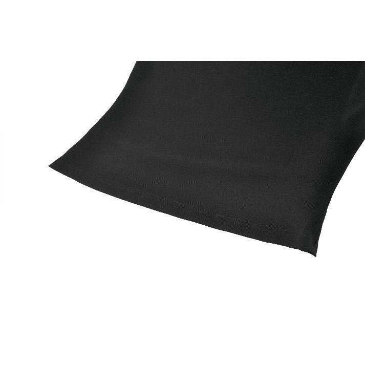 Dark in Love Punk Coffin Mesh Panel Top back hem closeup