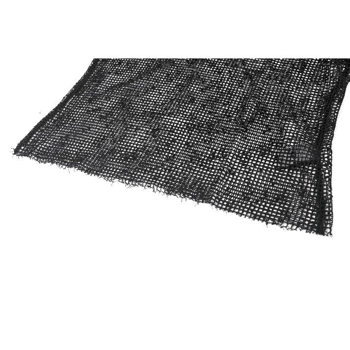 Dark in Love Punk Mesh Hollow-Out Hooded Mesh Top lower edge closeup