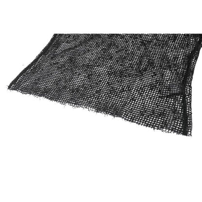 Dark in Love Punk Mesh Hollow-Out Hooded Mesh Top lower edge closeup