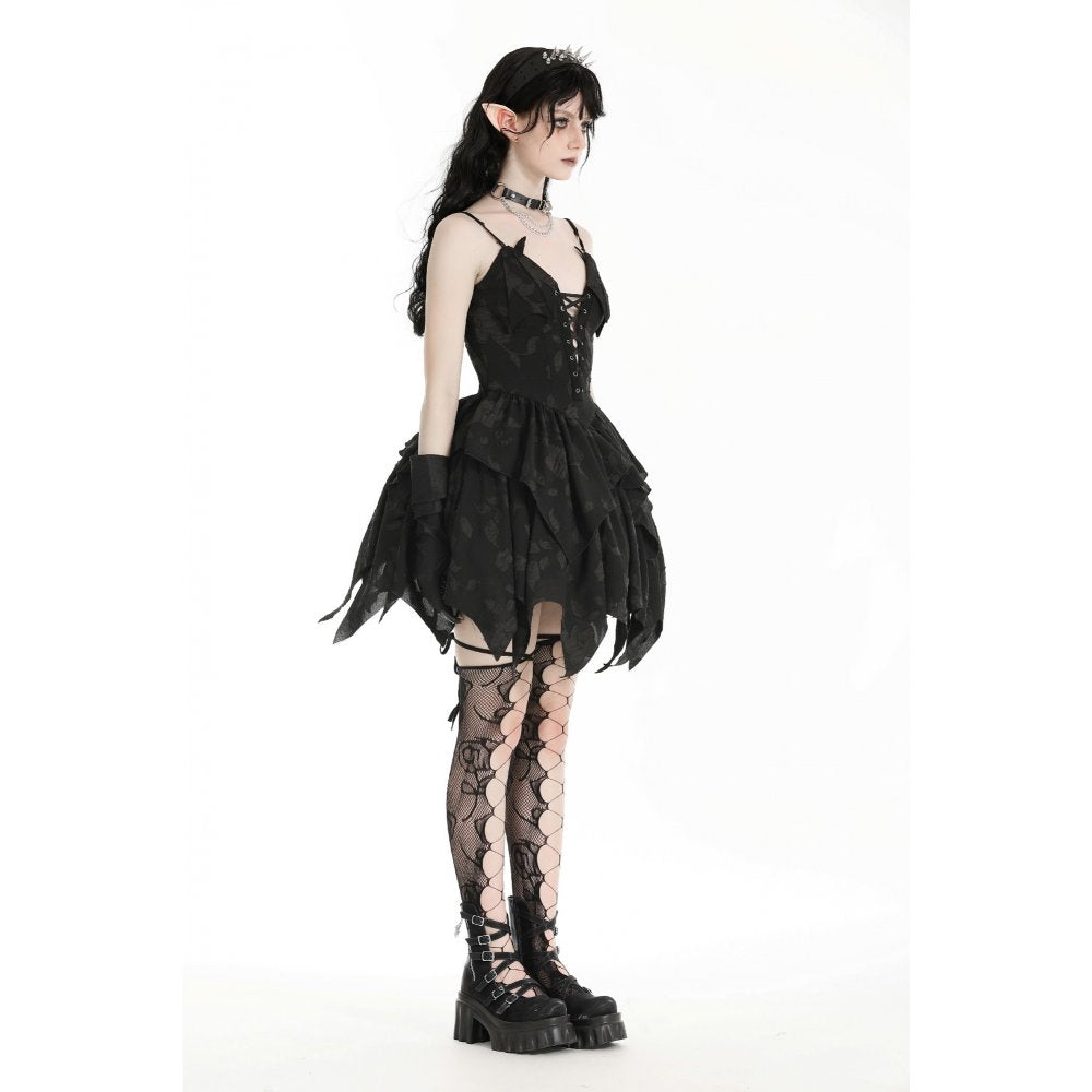 Dark in Love Zemira Goth Dress Side View