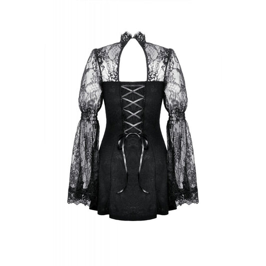 Dark in Love Zaynab Lace Sleeve Dress - Kate's Clothing
