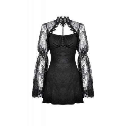 Dark in Love Zaynab Lace Sleeve Dress - Kate's Clothing