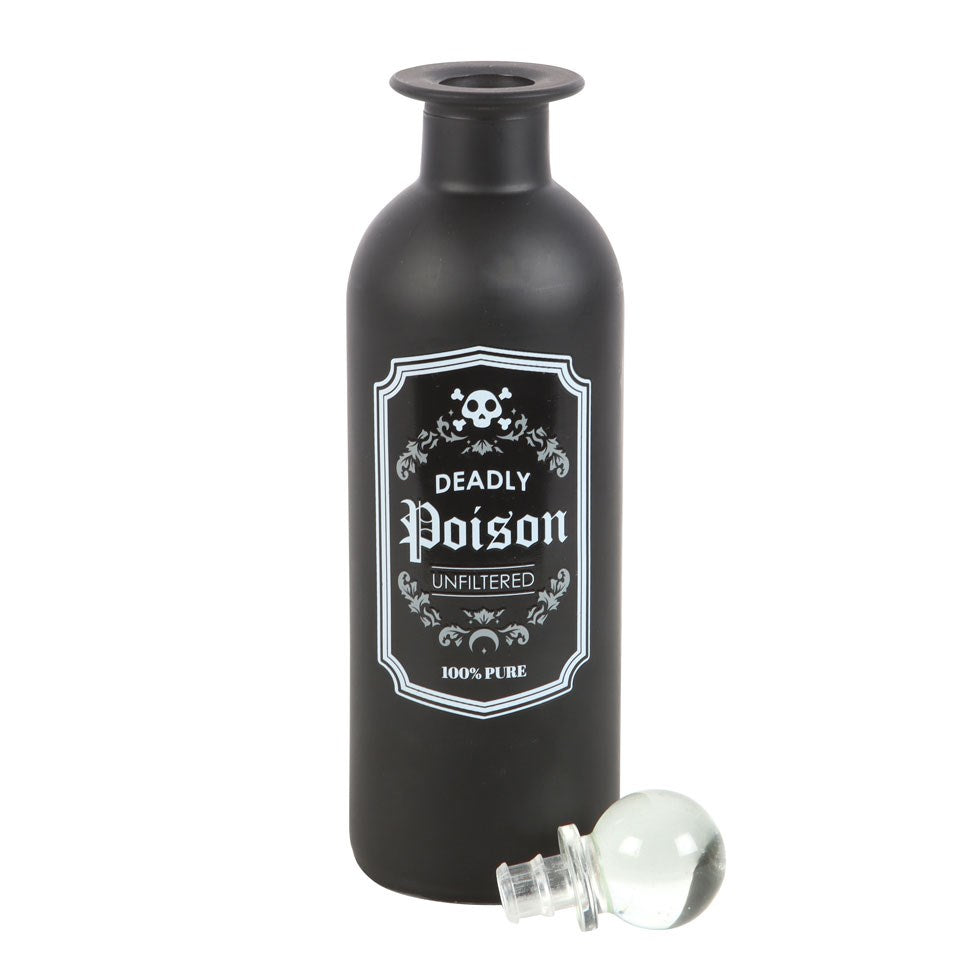 Gothic Gifts Deadly Poison Glass Potion Bottle - Kate's Clothing