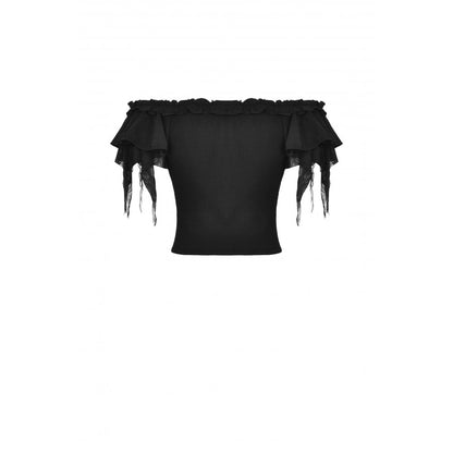 Dark In Love Deveshi Bardot Top - Kate's Clothing