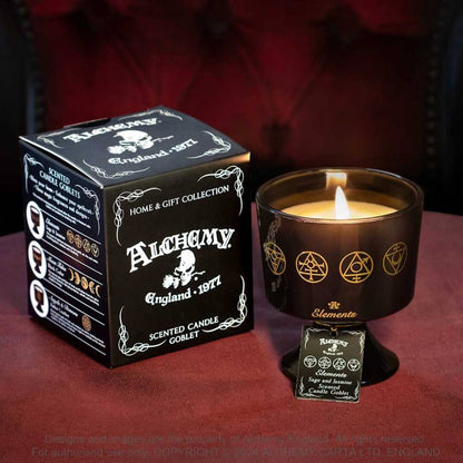 Alchemy Elements Scented Glass Candle Jar - Kate's Clothing