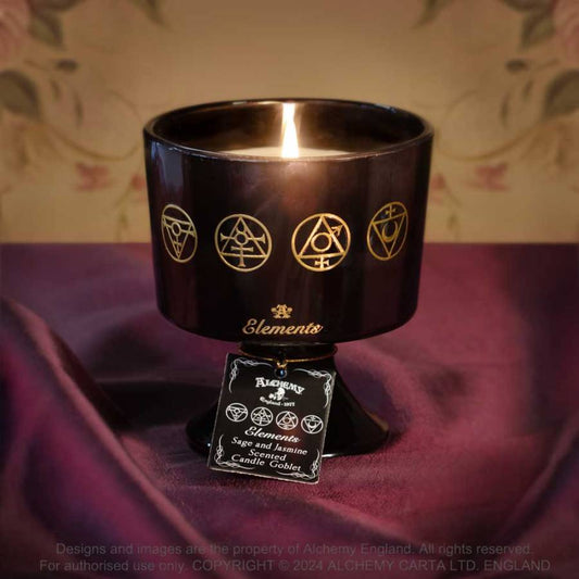 Alchemy Elements Scented Glass Candle Jar - Kate's Clothing