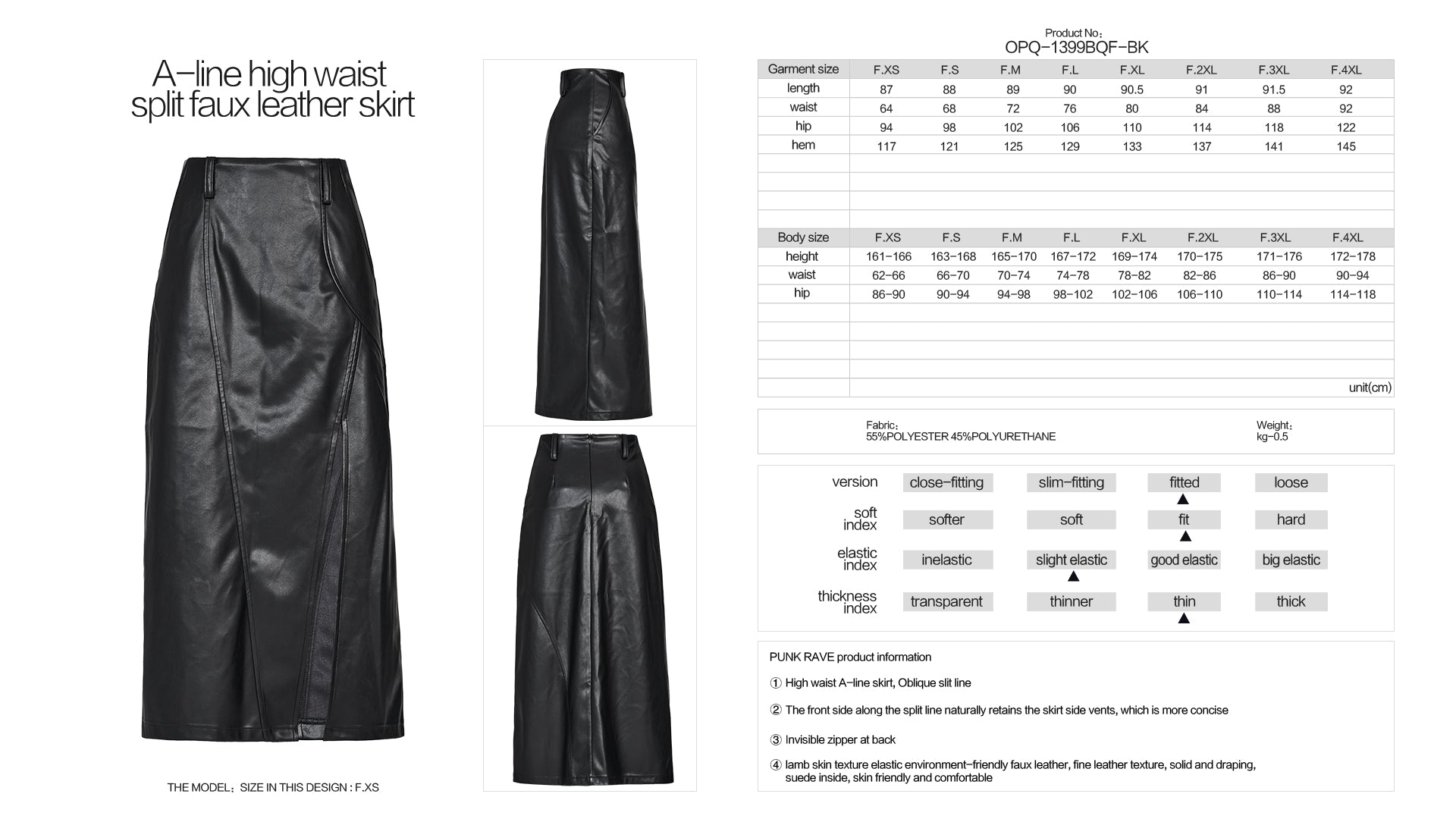 Punk Rave Ellasandra Skirt - Kate's Clothing