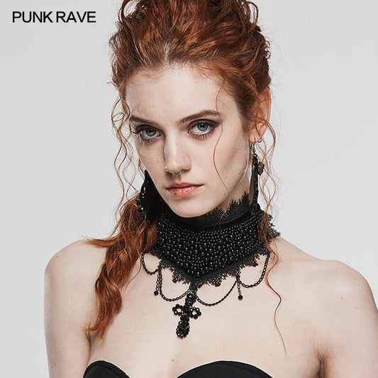 Punk Rave Eloraina Choker - Kate's Clothing