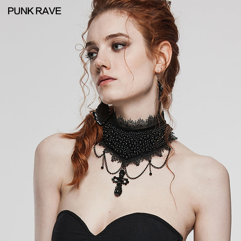 Punk Rave Eloraina Choker - Kate's Clothing