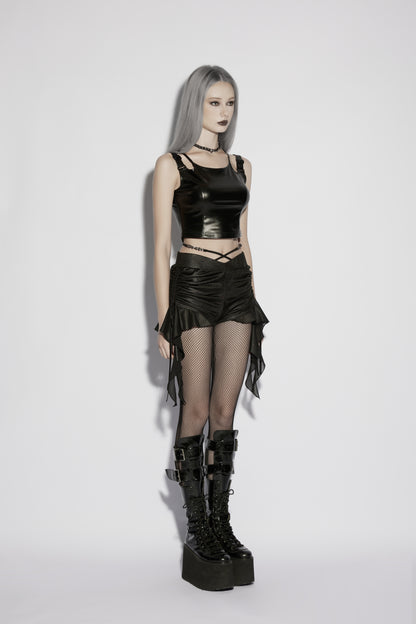 Punk Rave Vespera Chain Shorts