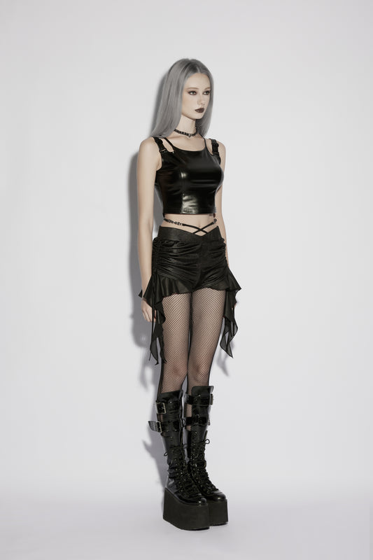 Punk Rave Vespera Chain Shorts