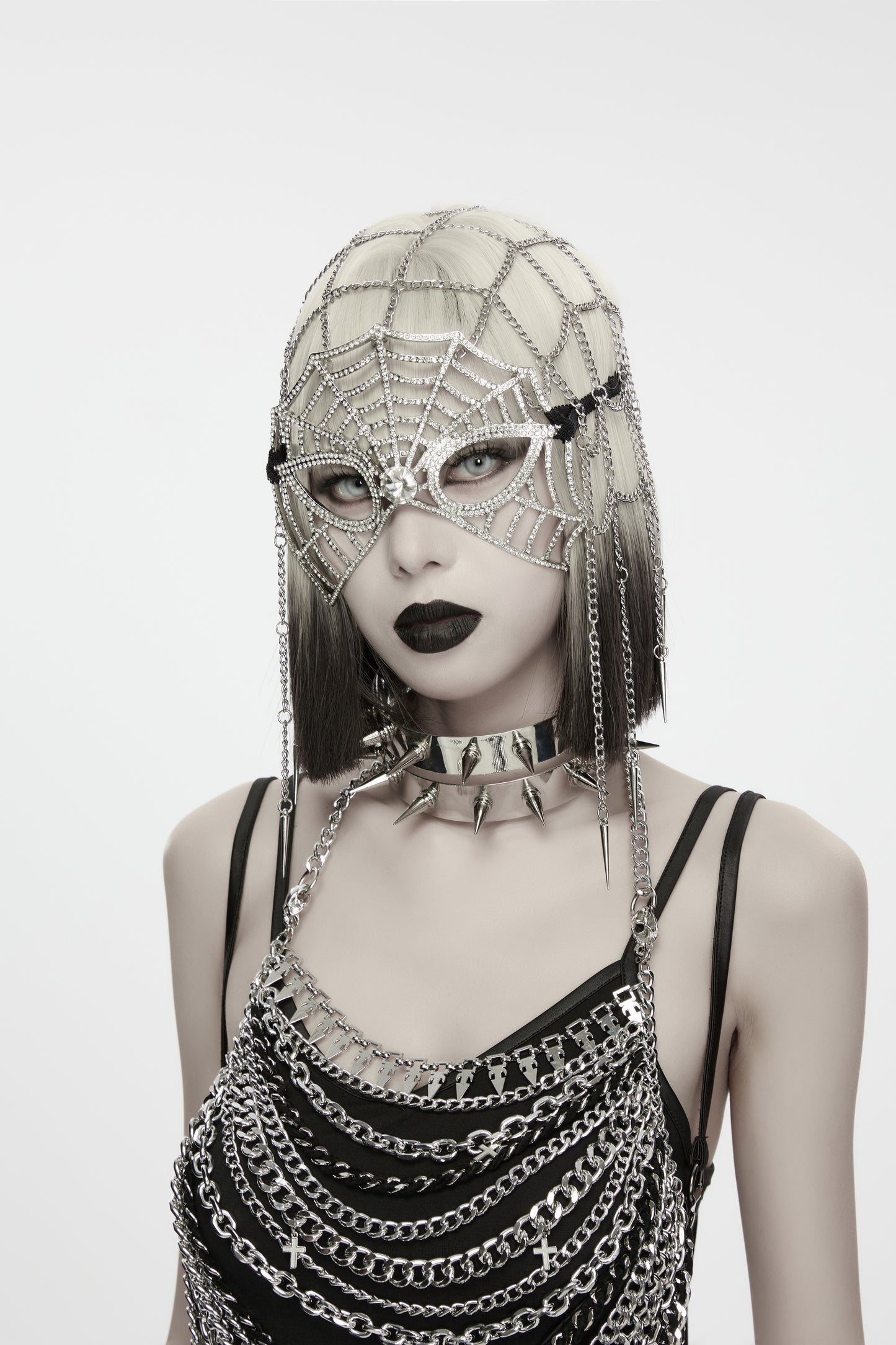 Punk Rave Bellona Studded Choker