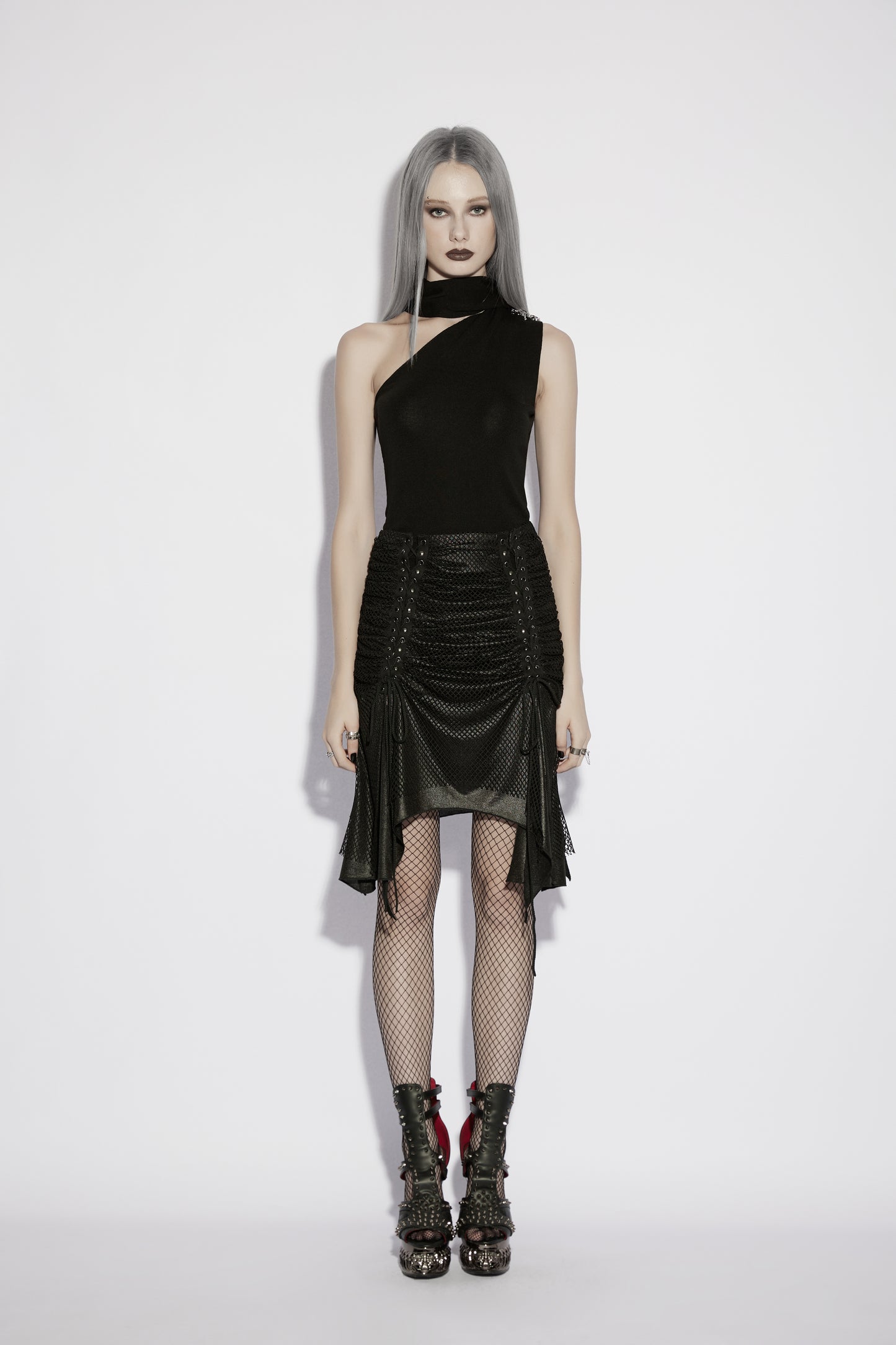 Punk Rave Lyra Decadent Goth Top