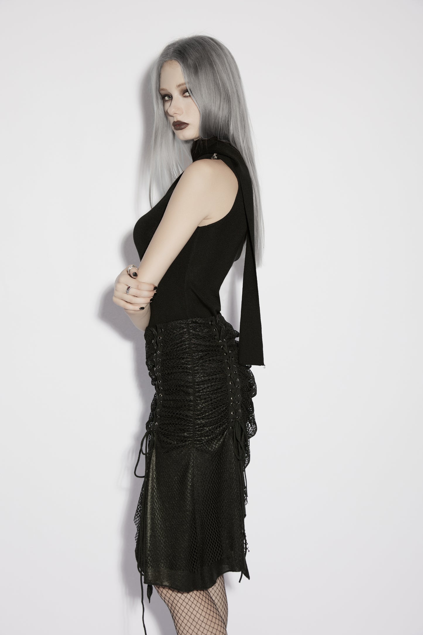 Punk Rave Lyra Decadent Goth Top