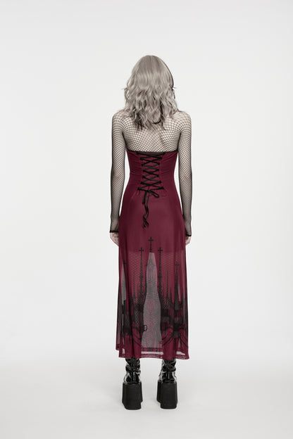 Punk Rave Morella Church Skull Dress