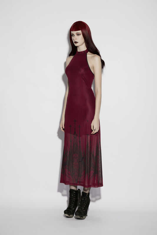 Punk Rave Morella Church Skull Dress