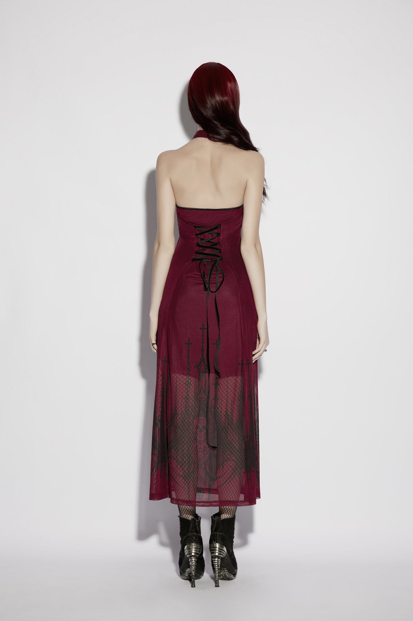 Punk Rave Morella Church Skull Dress