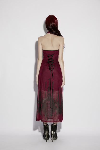 Punk Rave Morella Church Skull Dress