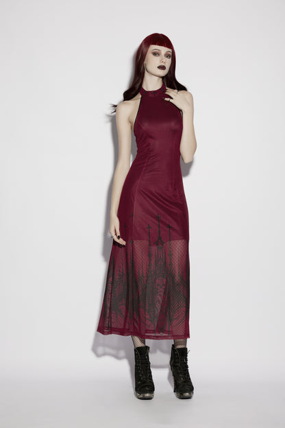 Punk Rave Morella Church Skull Dress