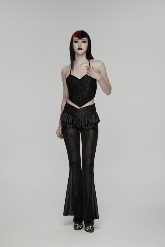 Punk Rave  Bellatrix Goth Flared Pants