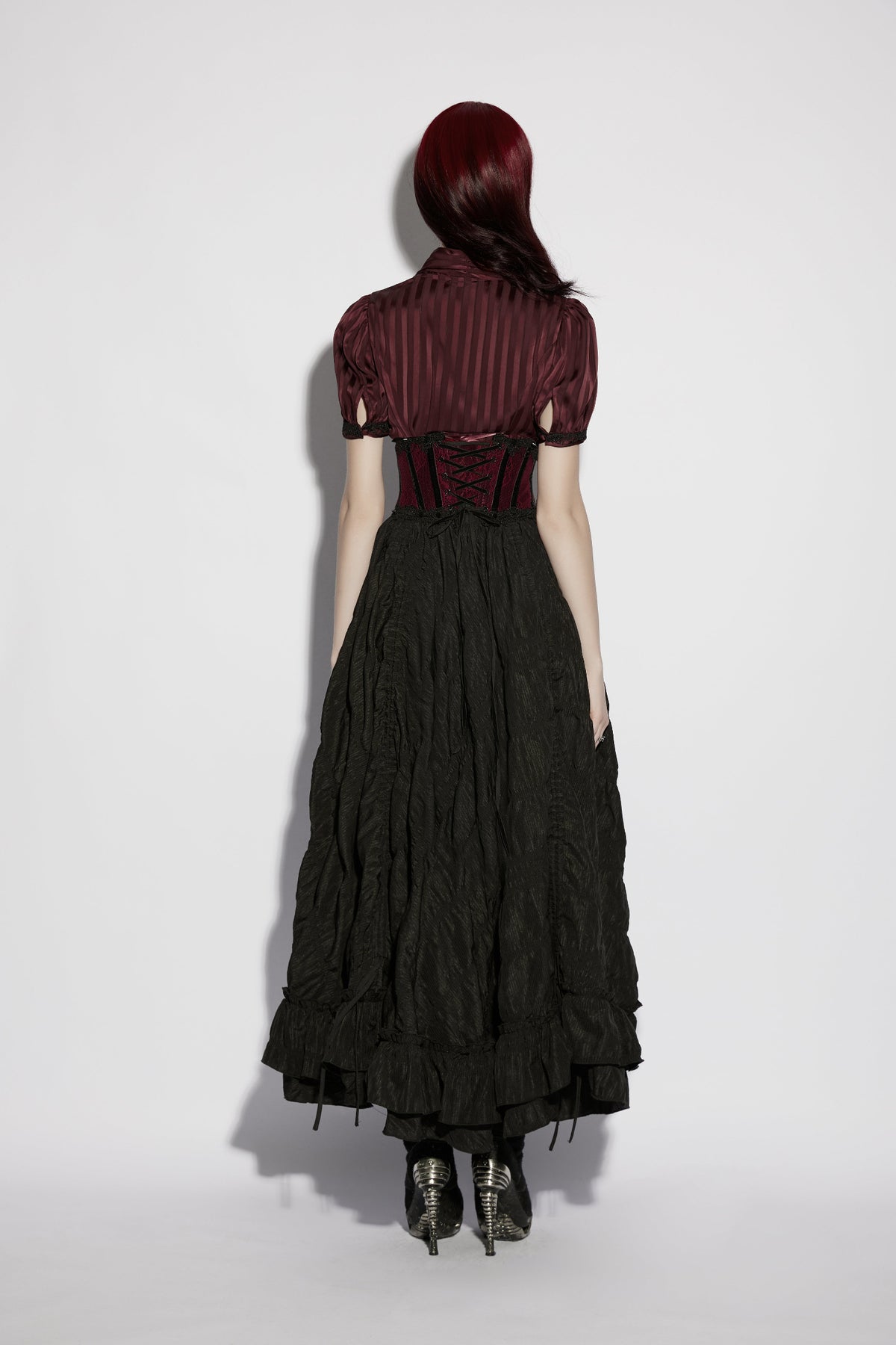 Punk Rave Isolde Gothic Underbust Corset, view 10