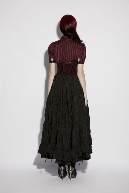 Punk Rave Isolde Gothic Underbust Corset, view 10