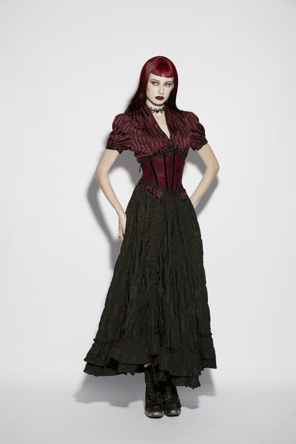 Punk Rave Isolde Gothic Underbust Corset, view 8