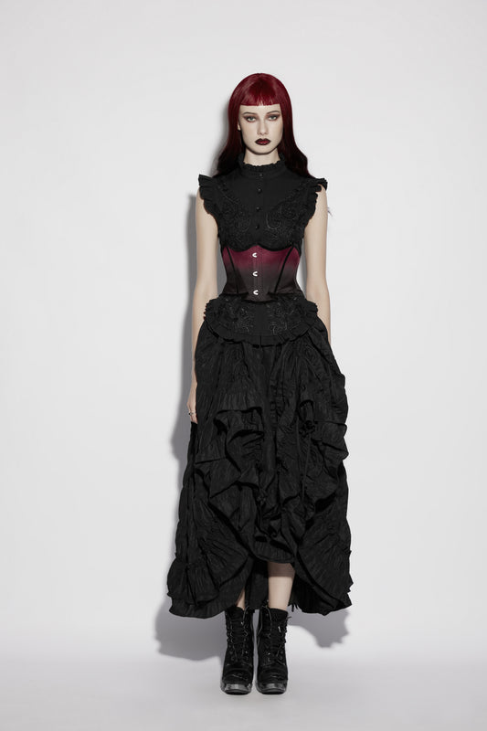 Punk Rave Hestia Bat Gradient Corset