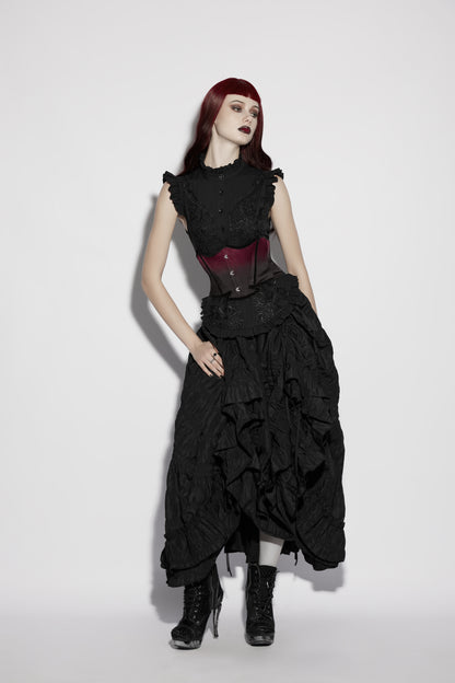 Punk Rave Hestia Bat Gradient Corset